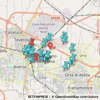 Mappa Via Boscariello, 81030 Gricignano di Aversa CE, Italia (1.7125)