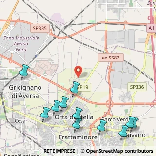 Mappa Viale Comandante Umberto Maddalena, 81030 Napoli NA, Italia (3.24182)