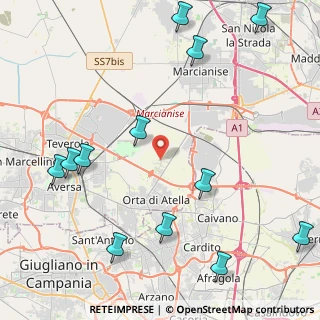 Mappa Viale Comandante Umberto Maddalena, 81030 Napoli NA, Italia (6.045)