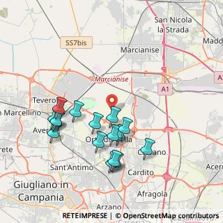 Mappa Viale Comandante Umberto Maddalena, 81030 Napoli NA, Italia (4.07438)