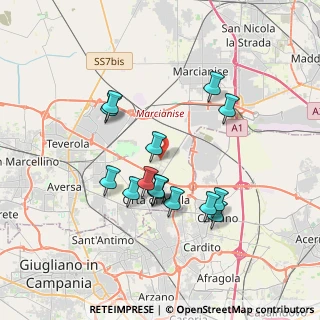 Mappa Viale Comandante Umberto Maddalena, 81030 Napoli NA, Italia (3.464)
