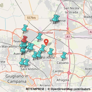 Mappa Viale Comandante Umberto Maddalena, 81030 Napoli NA, Italia (4.27722)