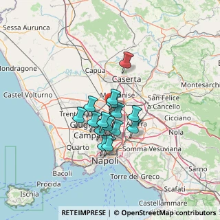 Mappa Viale Comandante Umberto Maddalena, 81030 Napoli NA, Italia (9.55067)