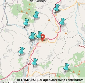 Mappa Via Limaturo, 83039 Pratola Serra AV, Italia (4.45091)