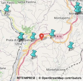 Mappa Via Limaturo, 83039 Pratola Serra AV, Italia (3.16)