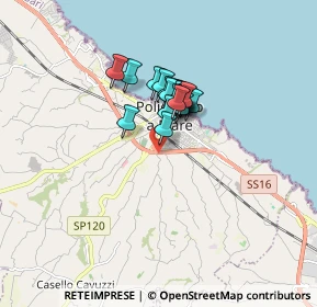 Mappa Contrada locosantissimo, 70044 Polignano a Mare BA, Italia (1.0995)