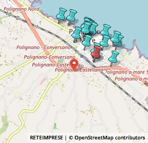 Mappa Contrada locosantissimo, 70044 Polignano a Mare BA, Italia (1.011)