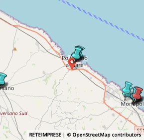 Mappa Contrada locosantissimo, 70044 Polignano a Mare BA, Italia (6.27053)