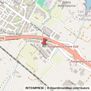 Mappa Largo Don Giuseppe Puglisi, Bari, 70044 Polignano a Mare, Bari (Puglia)