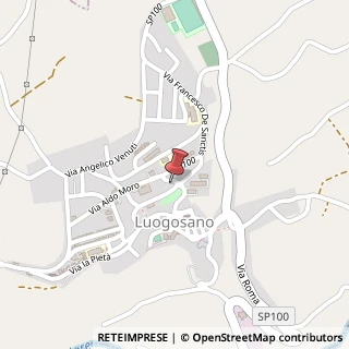Mappa Via F. de Sanctis, 77, 83040 Luogosano, Avellino (Campania)
