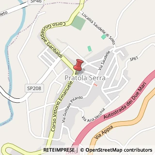 Mappa Corso Vittorio Emanuele, 149, 83039 Pratola Serra, Avellino (Campania)