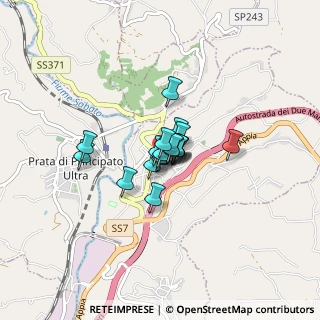 Mappa Via vittorio emanuele, 83039 Pratola Serra AV, Italia (0.408)