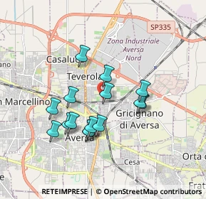 Mappa Via Piave, 81032 Carinaro CE, Italia (1.636)