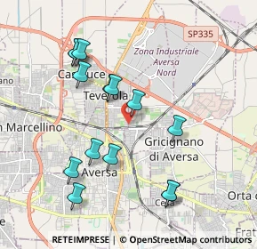 Mappa Via Piave, 81032 Carinaro CE, Italia (2.08071)