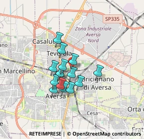 Mappa Via Piave, 81032 Carinaro CE, Italia (1.25733)
