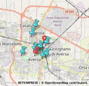 Mappa Via Piave, 81032 Carinaro CE, Italia (1.32636)