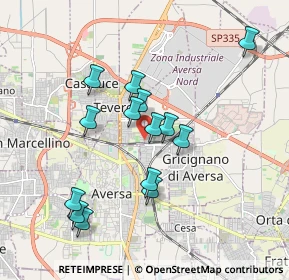 Mappa Via Piave, 81032 Carinaro CE, Italia (1.79643)