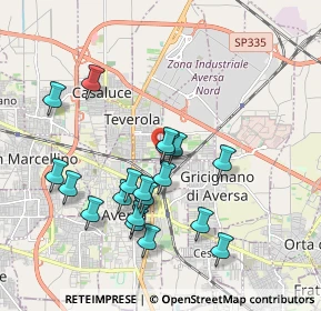 Mappa Via Giuseppe Garibaldi, 81032 Carinaro CE, Italia (1.95842)