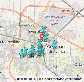 Mappa Via Piave, 81032 Carinaro CE, Italia (1.56)