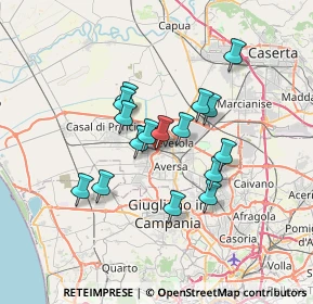 Mappa Via Ferruccio Parri, 81031 Aversa CE, Italia (5.81375)