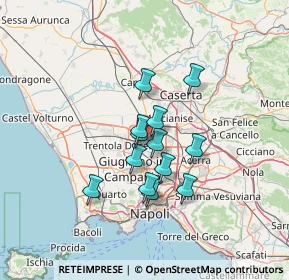 Mappa Via Alberto Moravia, 81030 Gricignano di Aversa CE, Italia (10.40692)