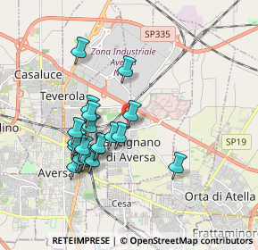 Mappa Via Alberto Moravia, 81030 Gricignano di Aversa CE, Italia (1.7725)