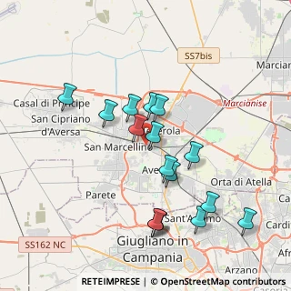 Mappa Aversa, 81030 Casaluce CE, Italia (3.88375)