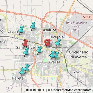 Mappa Aversa, 81030 Casaluce CE, Italia (2.04636)