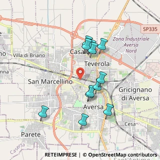 Mappa Aversa, 81030 Casaluce CE, Italia (1.82583)