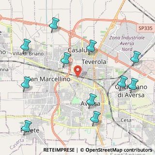Mappa Aversa, 81030 Casaluce CE, Italia (2.86091)