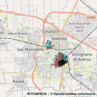 Mappa Aversa, 81030 Casaluce CE, Italia (1.7755)