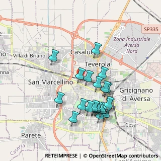 Mappa Aversa, 81030 Casaluce CE, Italia (1.8775)