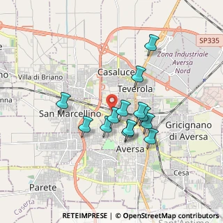 Mappa Aversa, 81030 Casaluce CE, Italia (1.50077)