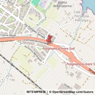 Mappa Contrada Quintavalle, 69, 70044 Polignano a Mare, Bari (Puglia)