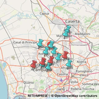 Mappa Via Salvatore Quasimodo, 81030 Gricignano di Aversa CE, Italia (6.32786)