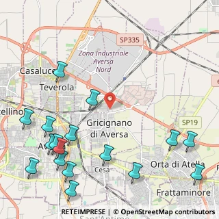 Mappa Via Salvatore Quasimodo, 81030 Gricignano di Aversa CE, Italia (3.23)