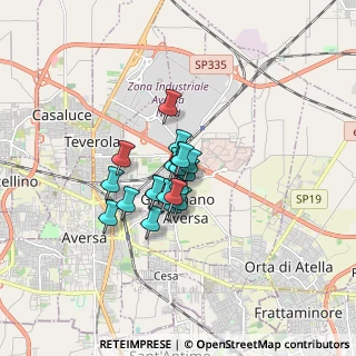 Mappa Via Salvatore Quasimodo, 81030 Gricignano di Aversa CE, Italia (0.9845)