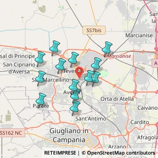 Mappa Via Vincenza Madama, 81030 Teverola CE, Italia (3.25846)