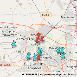 Mappa Via Vincenza Madama, 81030 Teverola CE, Italia (5.09417)