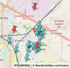 Mappa Via Tiziano, 81032 Carinaro CE, Italia (0.894)