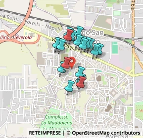 Mappa Via Enrico Altavilla, 81031 Aversa CE, Italia (0.313)