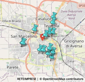 Mappa Via Enrico Altavilla, 81031 Aversa CE, Italia (1.47929)