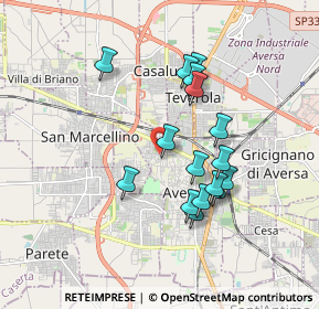 Mappa Via Enrico Altavilla, 81031 Aversa CE, Italia (1.69313)