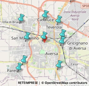 Mappa Via Enrico Altavilla, 81031 Aversa CE, Italia (2.39364)