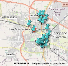 Mappa Via Enrico Altavilla, 81031 Aversa CE, Italia (1.6305)