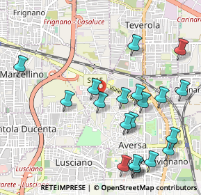 Mappa Via Enrico Altavilla, 81031 Aversa CE, Italia (1.267)