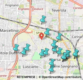 Mappa Via Enrico Altavilla, 81031 Aversa CE, Italia (1.2545)