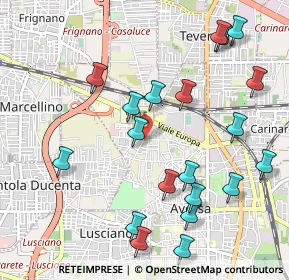 Mappa Via Enrico Altavilla, 81031 Aversa CE, Italia (1.246)