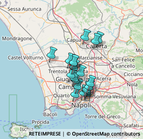 Mappa Via Enrico Altavilla, 81031 Aversa CE, Italia (9.9445)