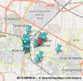 Mappa Vico Penta, 81030 Gricignano di Aversa CE, Italia (1.51)